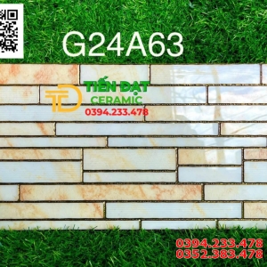 Kho Gạch Trang Trí TQ 20x40 Khắc Kim Mẫu Mới