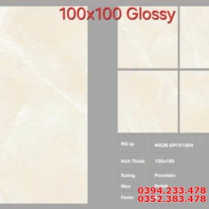 Kho Gạch Viglacera 1000x100 Vân Vàng Tại Miền Nam