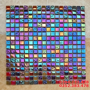 Mosaic Thủy Tinh 30x30 Trang Trí Quán Karaoke Mẫu Mới