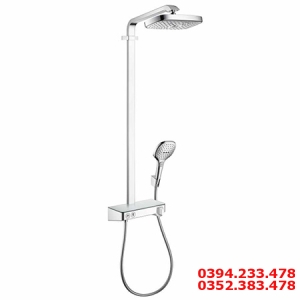 Sen cây tắm đồng thau mạ crom đúc nguyên khối