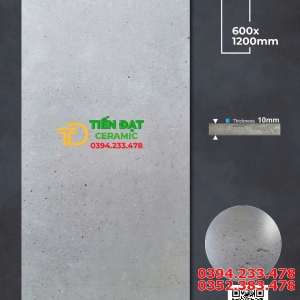 Gạch Lát Nền 60x120 Apodio Đá Mờ Tinh Thể Caving