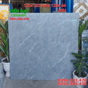 Tổng Đại Lý Gạch Ốp Lát Ấn Độ 120x120 Vân Xám 