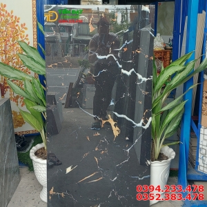 Tổng Đại Lý Gạch Ốp Mặt Tiền 60x120 Đen Trắng Vàng