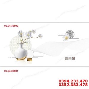 Tổng Kho Gạch 30x60 Trắng Vân Thân Viền Điểm Đồng Giá 