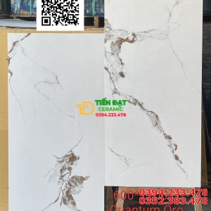 Tổng Kho Gạch Ấn Độ 60x120 Bóng Kiếng Quantum Oro