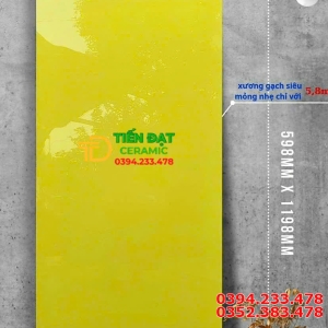 Tổng Kho Gạch Aopdio 60x120 Vàng Trơn Bóng Kim Cương