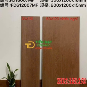 Tổng Kho Gạch Cầu Thang TQ 30x120 Vân Gỗ Chiếu Nghỉ 60x120