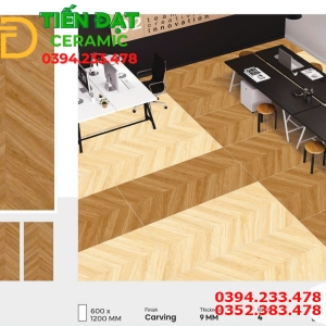 Tổng Kho Gạch Giả Gỗ 60x120 Nhập Khẩu Ấn Độ Mờ Matt