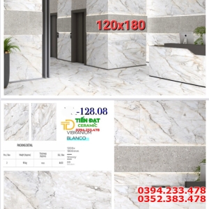 Tổng Kho Gạch Nhập Khẩu Ấn Độ 120x180 Trắng Vân Onyx green