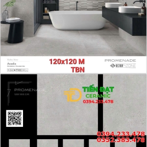 Tổng Kho Gạch Ốp Lát 120x120 Đá Mờ Tây Ban Nha
