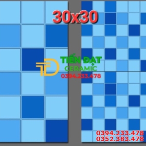 Tổng Kho Gạch Trang Trí CMC 30x30 Dán Hồ Bơi