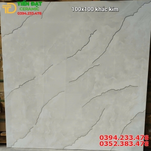 Top 10 Mẫu Gạch Lát Phòng Khách 100x100 Ánh Kim