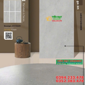 Top 286 Mẫu Gạch Khổ Lớn 60x120 Đá Mờ Mịn Vân Xám