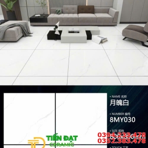 Top 658 Mẫu Gạch Lát Nền 80x80 Trắng Vân Vi Tinh TQ 