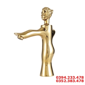 Vòi Lavabo Cô gái mạ vàng