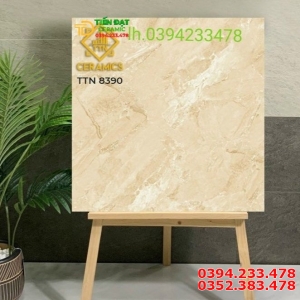 Gạch Bóng Kiếng 80x80 VICENZA Vân Vàng 