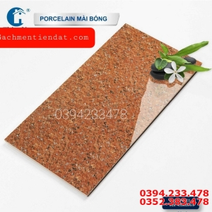 Gạch Ốp 40x80 Đỏ Hoa Cương TQ