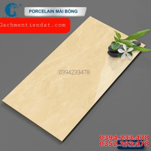 Đá Bóng Kiếng 40x80 Vân Vàng Cao Cấp