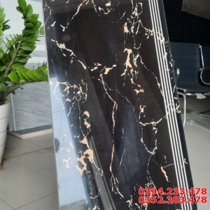 Gạch Cao Cấp 47x100 Đen Vân Cam 