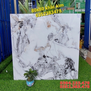 Gạch Nhũ Vàng 80x80 Cao Cấp HCM