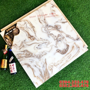 Gạch Bóng Kiếng 80x80 Vân Ngọc Thạch