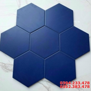 Gạch Lục Giác Xanh Dương Đậm