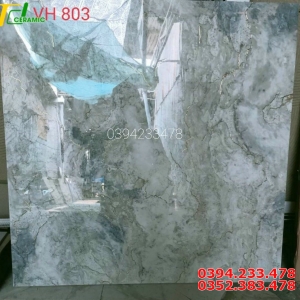 Gạch Trung Quốc 80x80 Bóng Kiếng Khắc Kim