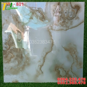 Đá Đồng Chất 80x80 Khắc Kim Mẫu Mới