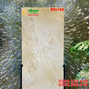Gạch Khổ Lớn 80x160 Ốp Lát Vân Vàng 