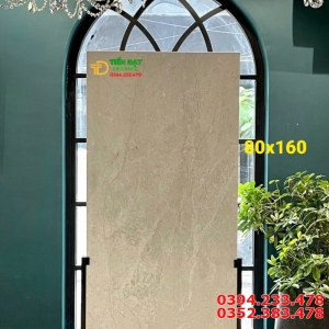 Gạch Khổ Lớn 80x160 Vân Vàng Kem 