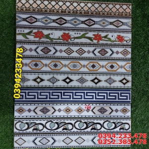 Viền Trang Trí 7x60 Nhũ Vàng Mẫu Mới