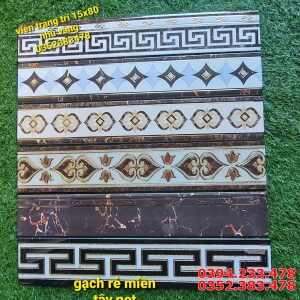 Gạch Cao Cấp 15x80 Khắc Kim TQ