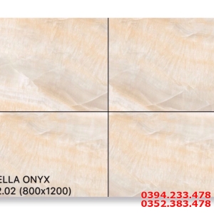 Gạch Cao Cấp 80x120 Vân Vàng Giả Đá