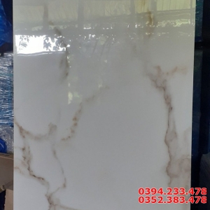 Gạch Lát Nền 80x120 Trắng Vân Ấn Độ
