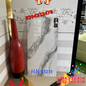 Gạch Cao Cấp 60x120 Trắng Vân Khắc Kim 