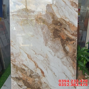 Gạch Bóng Kiếng 60x120 Nhũ Vàng Cao Cấp