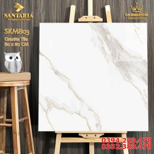 Gạch Ốp Lát 80x80 Khắc Kim Mẫu Mới Đẹp Nhất