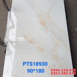 Gạch Ốp Lát 90x180 Trắng Vân Vàng Mẫu Mới
