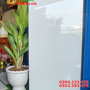 Gạch Khổ Lớn 60x120 Trắng Trơn Ấn Độ