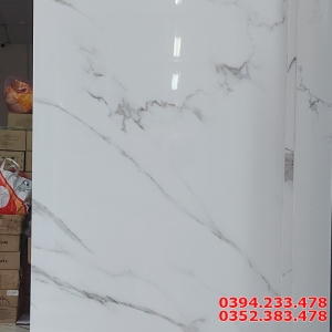 Đá Cao Cấp 90x180 Trắng Vân Mấy Lát Nền