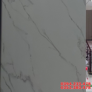Gạch Ốp Lát 90x180 Trắng Vân Đen TQ 