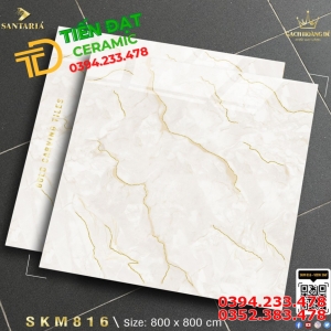 Tổng Đại Lý Phân Phối Gạch 80x80 Nhũ Vàng 