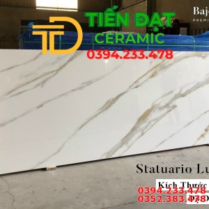 Gạch Nhập Khẩu Ấn Độ 120x320 Trắng Vâng Vàng 