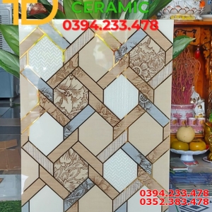 Gạch Ốp Tường 30x60 Nhũ Bạc Ánh Kim Trung Quốc