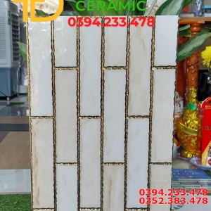 Gạch Nhập Khẩu 30x60 Ốp Lát Nhũ Vàng