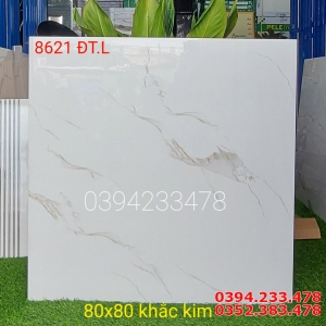 Tổng Kho Gạch 80x80 Nhũ Vàng Prime Bóng Kiếng