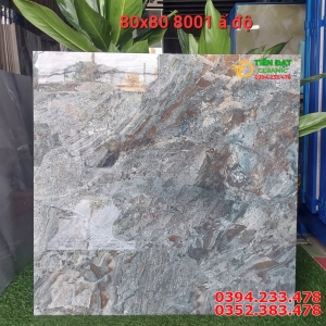 Gạch Nhập Khẩu 80x80 Vân Giả Đá Bóng Kiếng