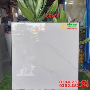 Tổng Kho Gạch Ốp Lát TQ 80x80 Trắng Vân Mẫu Mới