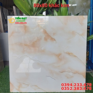 Tổng Kho Gạch TQ Nhũ Vàng Khắc Kim 80x80 Lát Nền