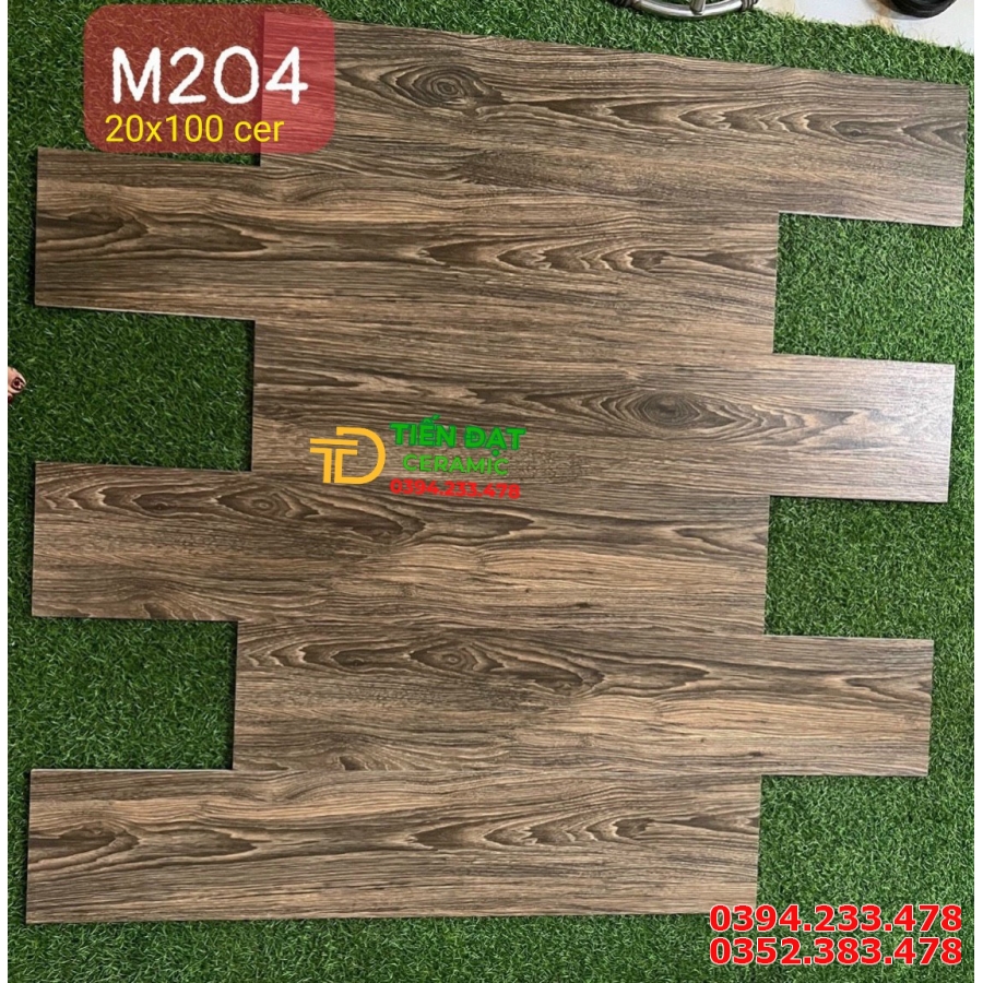 Đá Đồng Chất Giả Gỗ 20x100 Ốp Lát Cao Cấp